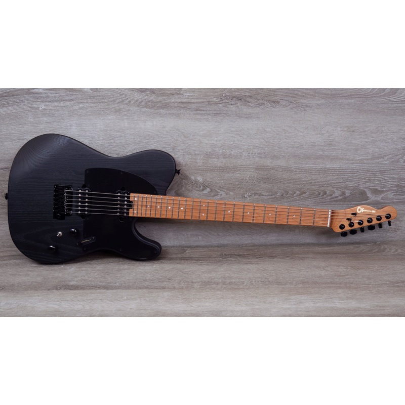 charvel-pro-mod-so-cal-style-2-24-hh-2pt-cm-caramelised-maple-fingerboard-black-ash Charvel Pro-Mod So-Cal Style 2 24 HH 2PT CM, Caramelised Maple Fingerboard, Black Ash