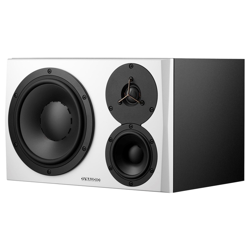 dynaudio-lyd48-3-way-8-studio-monitor-white-right Dynaudio LYD48 3-Way 8" Studio Monitor - White (Right)