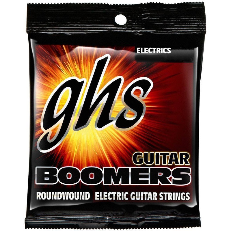 ghs-boomers-electric-guitar-string-set-nickel-gbtnt-010-052 GHS Boomers Electric Guitar String Set, Nickel, GBTNT .010-.052