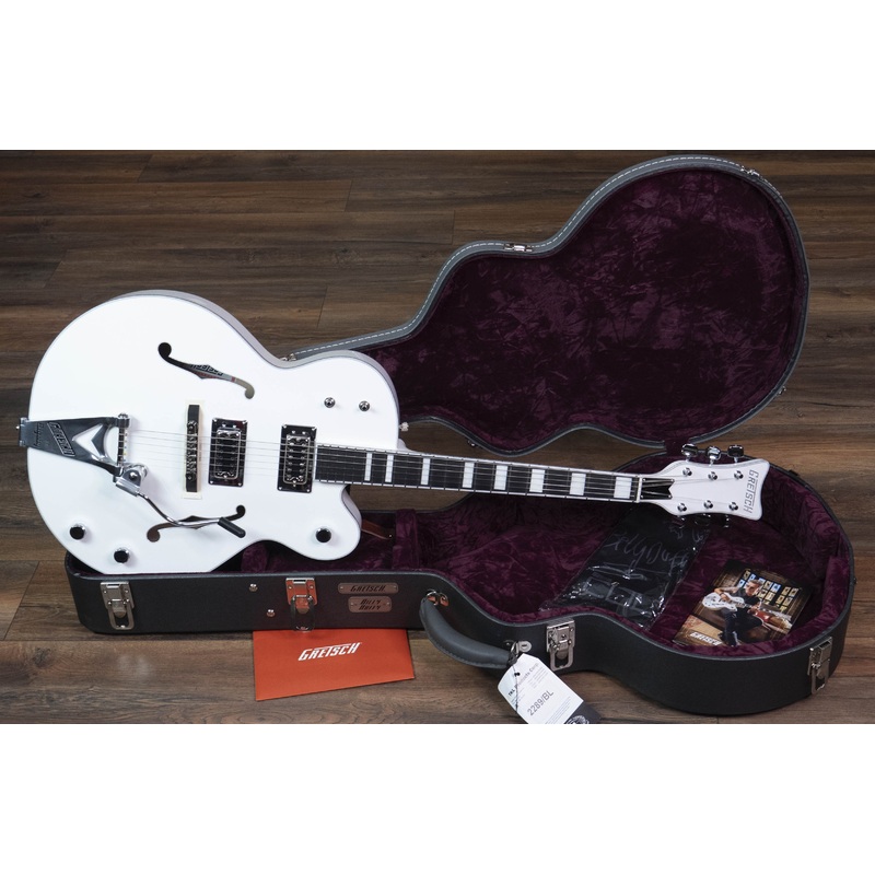 gretsch-g7593-bd-billy-duffy-signature-falcon-with-bigsby-ebony-fingerboard-white Gretsch G7593-BD Billy Duffy Signature Falcon with Bigsby, Ebony Fingerboard, White