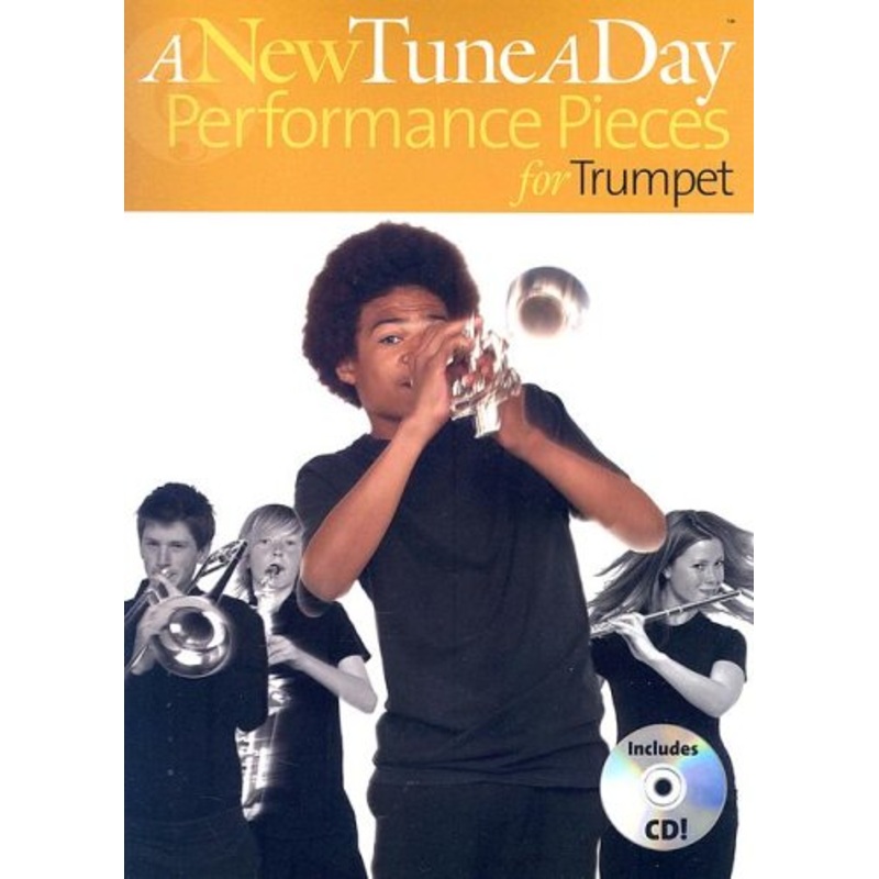 msl-a-new-tune-a-day-perform-tpt-bk-cd MSL A New Tune A Day Perform Tpt BK/CD