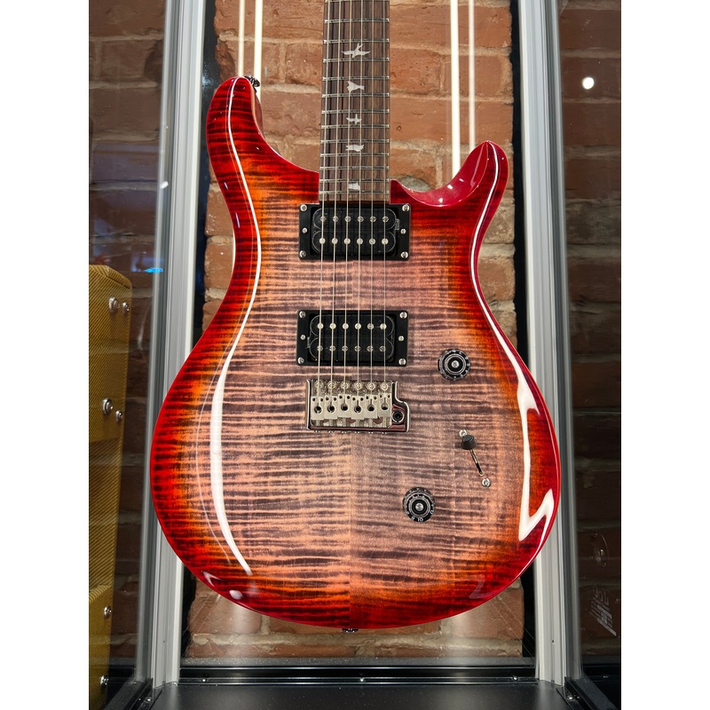 paul-reed-smith-se-custom-24-charcoal-cherry-burst Paul Reed Smith SE Custom 24 Charcoal Cherry Burst
