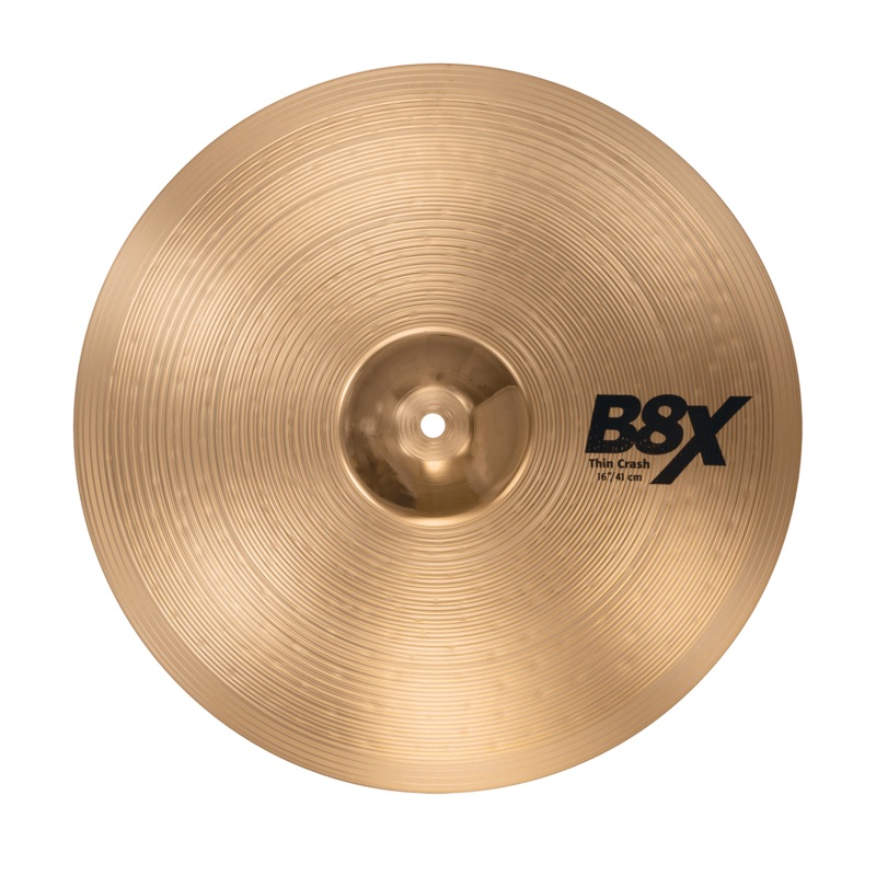 sabian-41606x-16-b8x-thin-crash-cymbal-made-in-canada SABIAN 41606X 16" B8X Thin Crash Cymbal Made In Canada