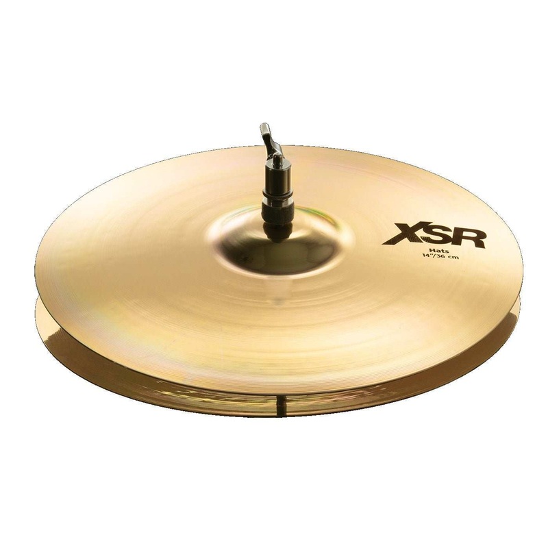 sabian-xsr1402b-14-xsr-hi-hat-cymbals-made-in-canada SABIAN XSR1402B 14" XSR Hi Hat Cymbals Made In Canada