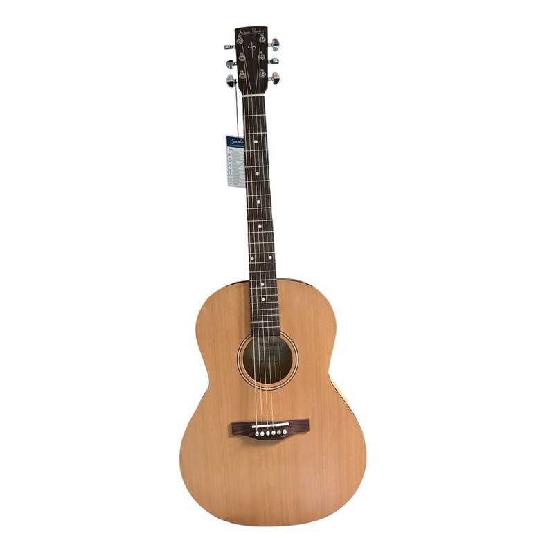 simon-patrick-031474-parlour-size-acoustic-guitar-natural-see-description Simon & Patrick 031474 Parlour Size Acoustic Guitar - Natural - See Description