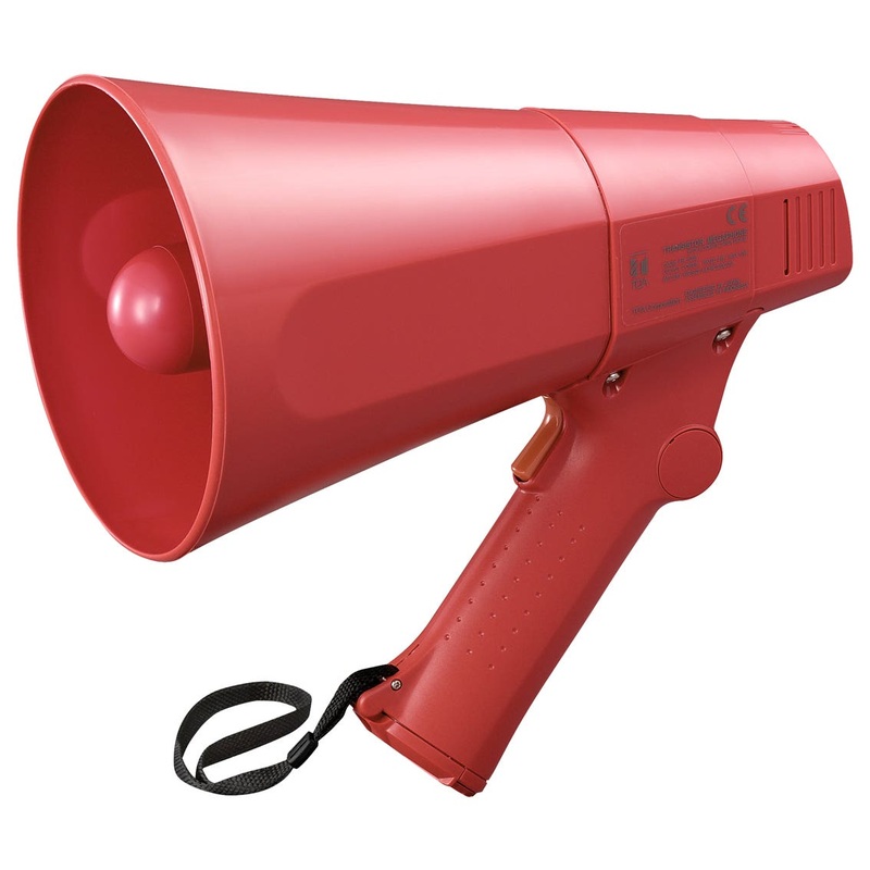 toa-er-520s-10w-max-hand-grip-type-megaphone-with-siren TOA ER-520S (10W max.) Hand Grip Type Megaphone with Siren