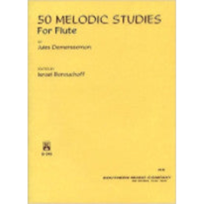 50-melodic-studies-for-flute-demersseman-edited-by-borouchoff 50 melodic Studies for Flute - Demersseman - Edited by Borouchoff