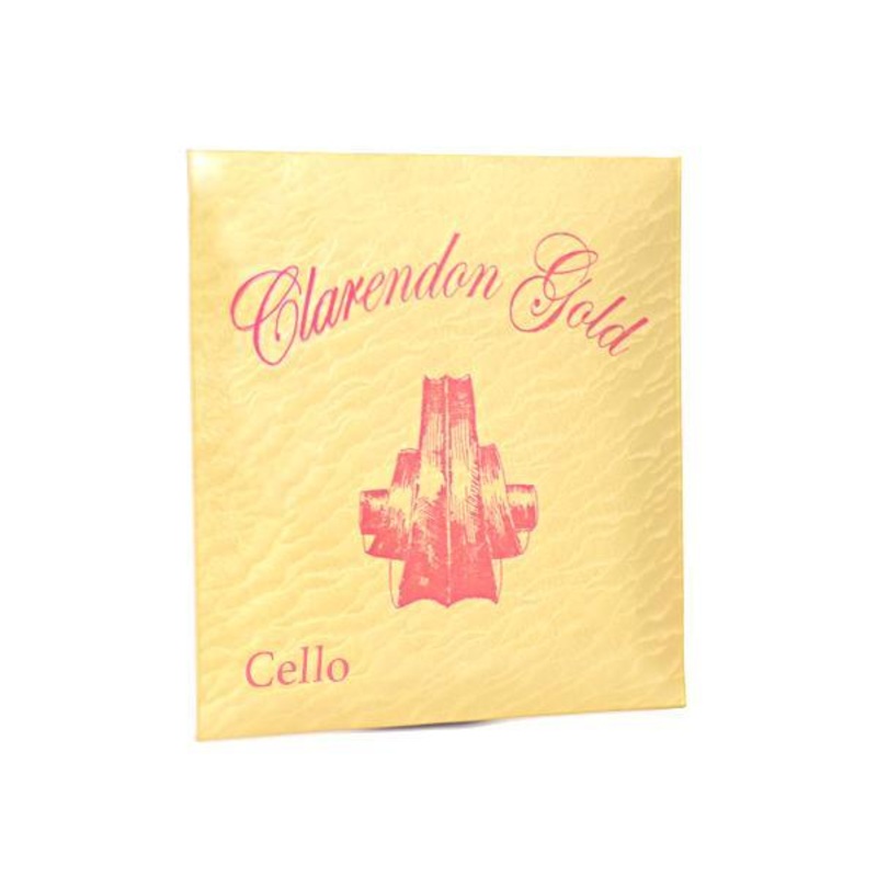 clarendon-gold-cello-strings-full-set Clarendon Gold Cello Strings - Full Set