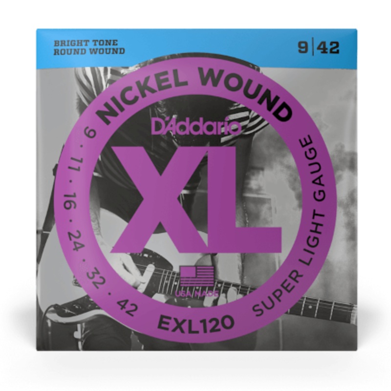 d-addario-exl120-09-42-electric-guitar-strings D'Addario EXL120 09 - 42 Electric Guitar Strings