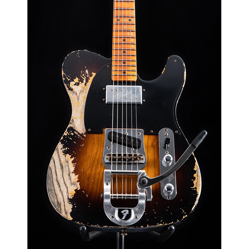 fender-custom-shop-limited-edition-cunife-blackguard-telecaster-heavy-relic-faded-wide-fade-2-tone-sunburst Fender Custom Shop Limited Edition CuNife Blackguard Telecaster Heavy Relic Faded Wide Fade 2 Tone Sunburst