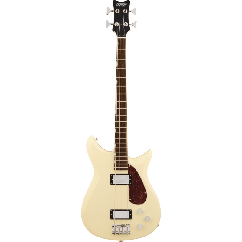 gretsch-electromatic-cvt-bass-double-cut-laurel-fingerboard-vintage-white Gretsch Electromatic CVT Bass Double-Cut, Laurel Fingerboard, Vintage White