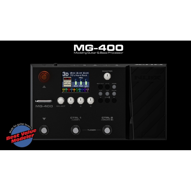 nux-effect-pedal-mg-400 NUX Effect Pedal MG-400