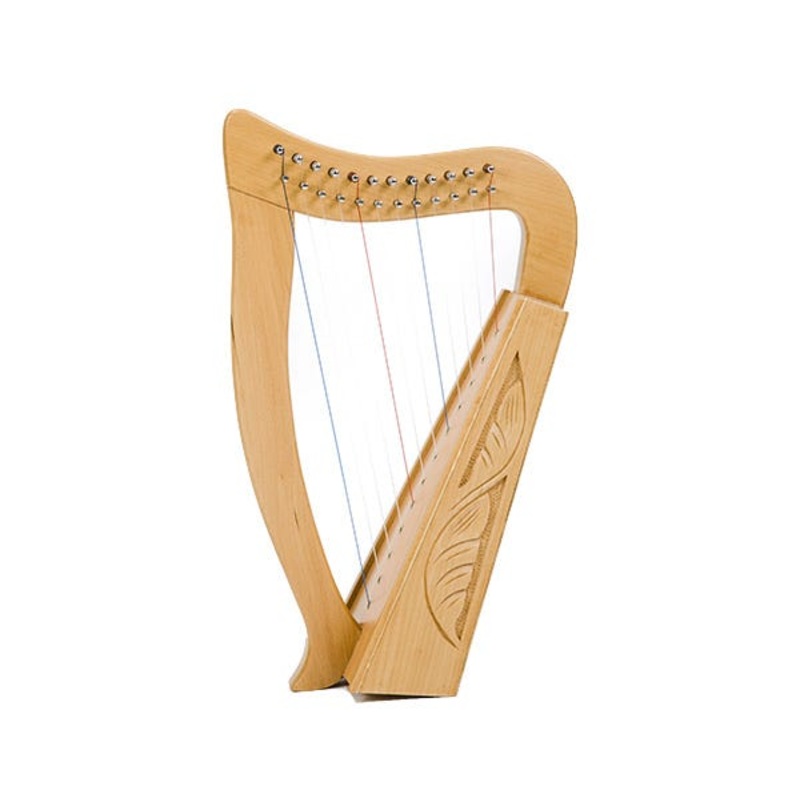 paytons-21-12-string-baby-harp-carved-beechwood-01105 Paytons 21" 12-String Baby Harp - Carved Beechwood (01105)
