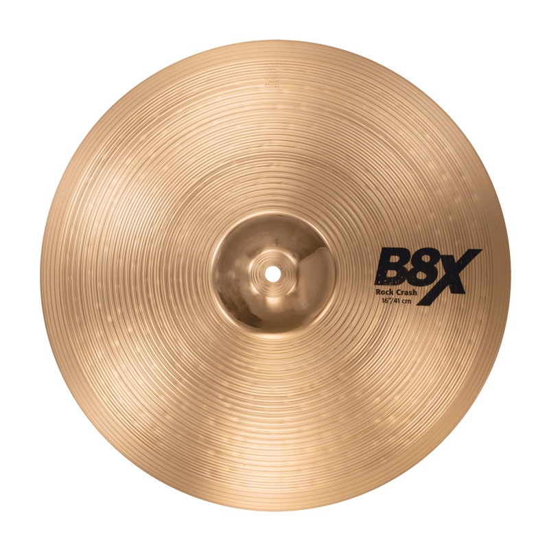 sabian-41609x-16-b8x-rock-crash-cymbal-made-in-canada SABIAN 41609X 16" B8X Rock Crash Cymbal Made In Canada