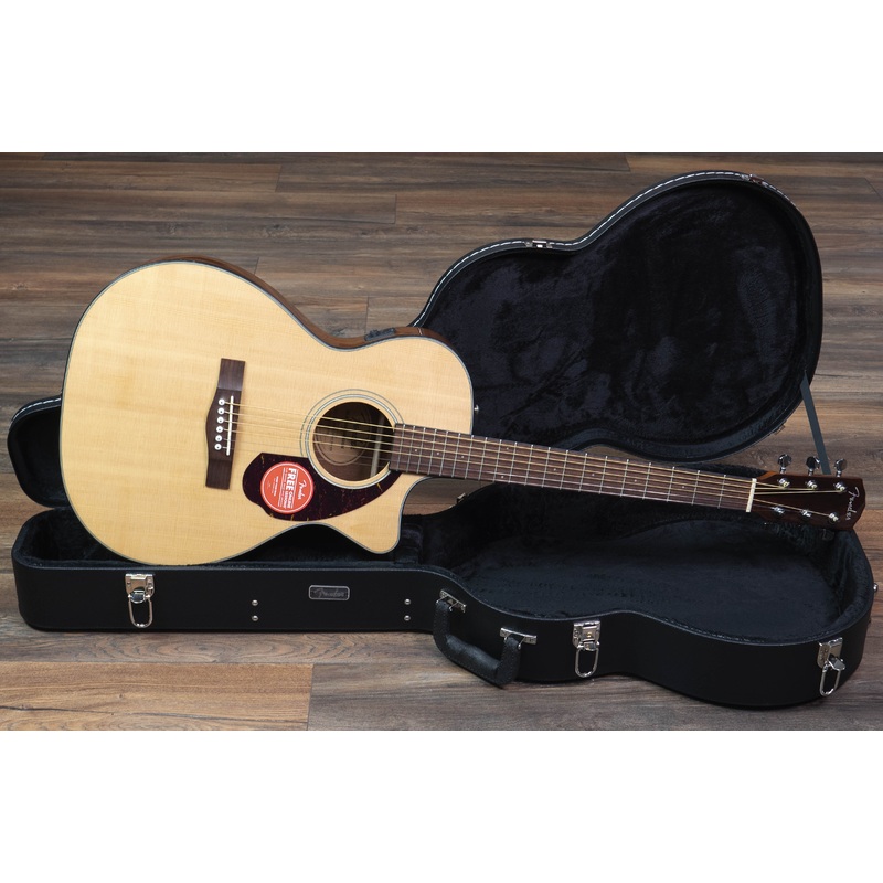 fender-cc-140sce-concert-body-acoustic-solid-spruce-top-natural-w-case Fender CC-140SCE Concert Body Acoustic, Solid Spruce Top, Natural w/case