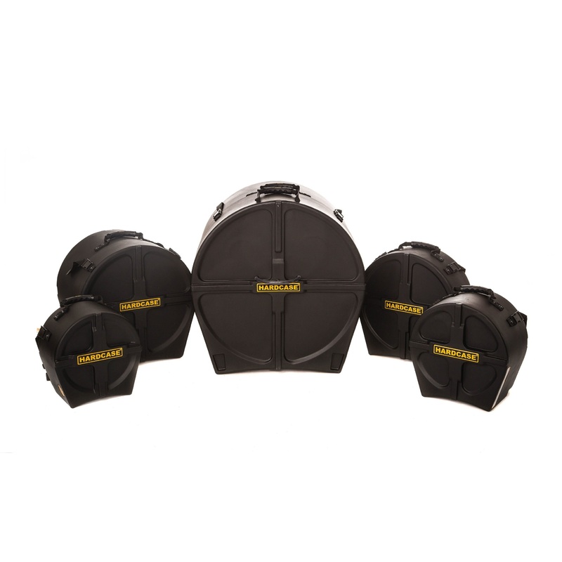 hardcase-hrockfus2-drum-case-set Hardcase HROCKFUS2 Drum Case Set