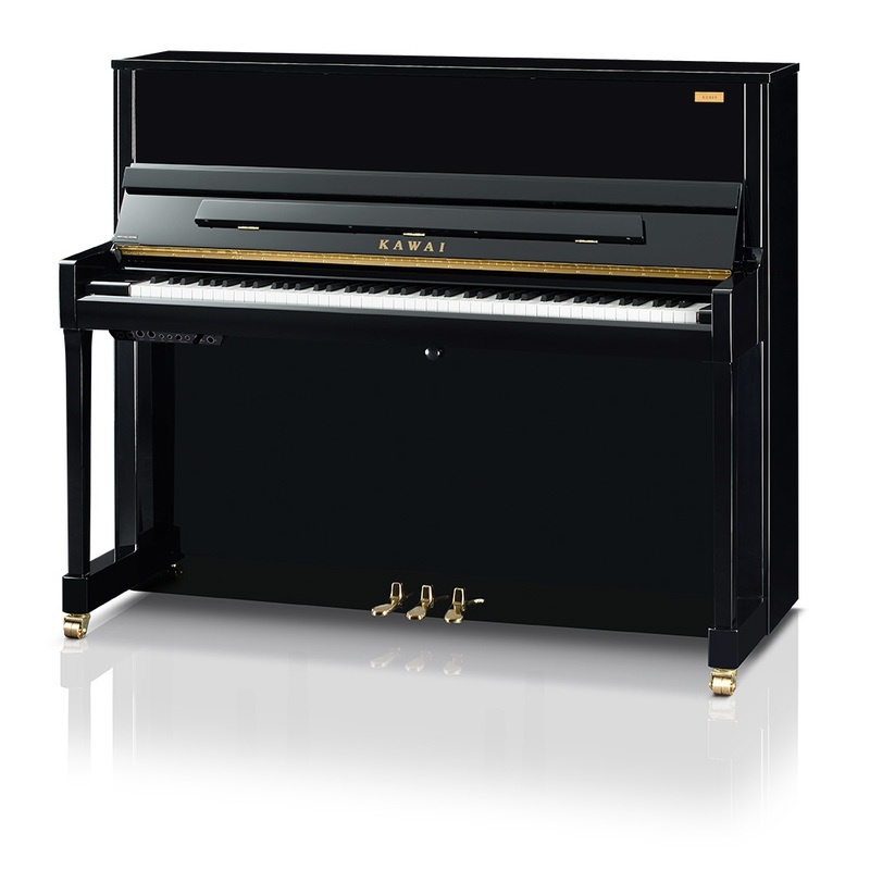 kawai-k-300-aures2-hybrid-piano-ebony-polish Kawai K-300 Aures2 Hybrid Piano - Ebony Polish