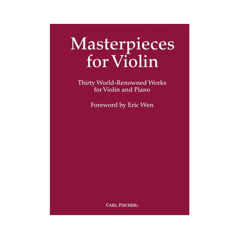masterpieces-for-violin-wen Masterpieces for Violin - Wen