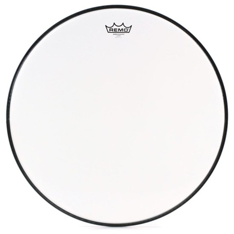 remo-ambassador-clear-20-bass-drum-head Remo Ambassador Clear 20" Bass Drum Head