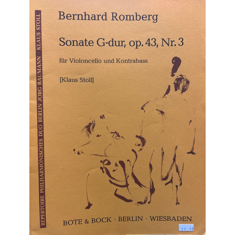 sonata-in-g-major-op-43-no-3-for-violoncello-and-double-bass-romberg Sonata in G Major, Op. 43, No. 3 for Violoncello and Double Bass - Romberg