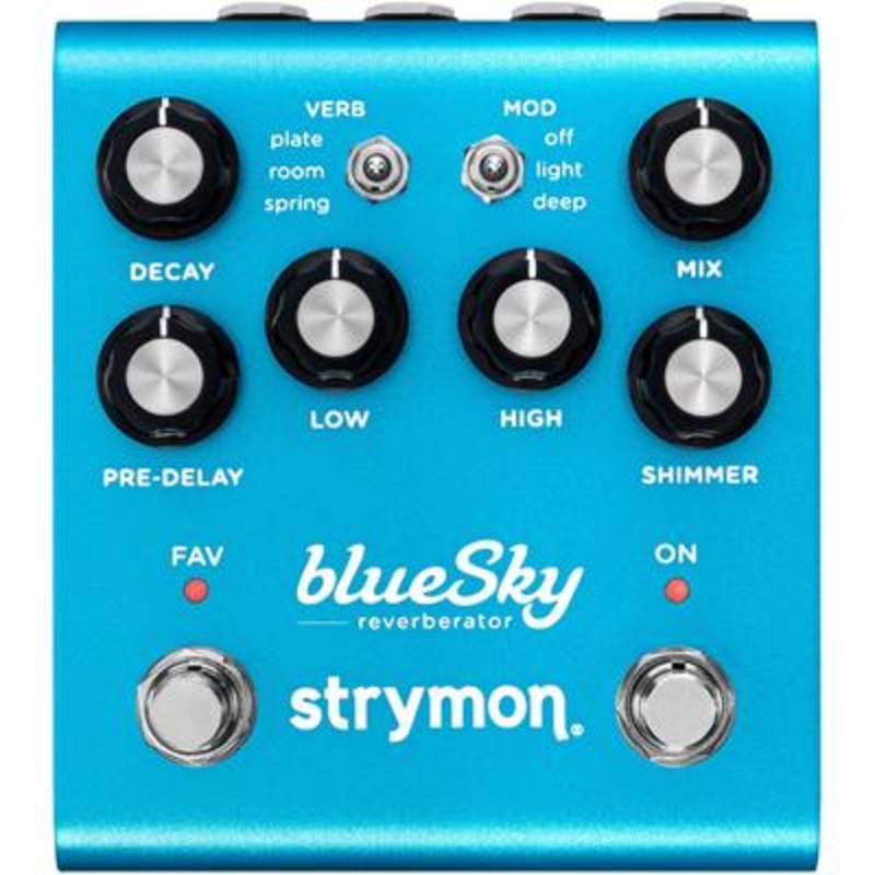 strymon-bluesky-v2-reverberator-reverb-guitar-effect Strymon BlueSky V2 Reverberator Reverb Guitar Effect