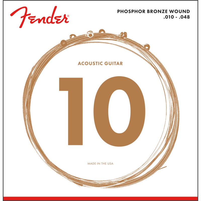 fender-phosphor-bronze-acoustic-guitar-string-set-10-48 Fender Phosphor Bronze Acoustic Guitar String Set - 10-48