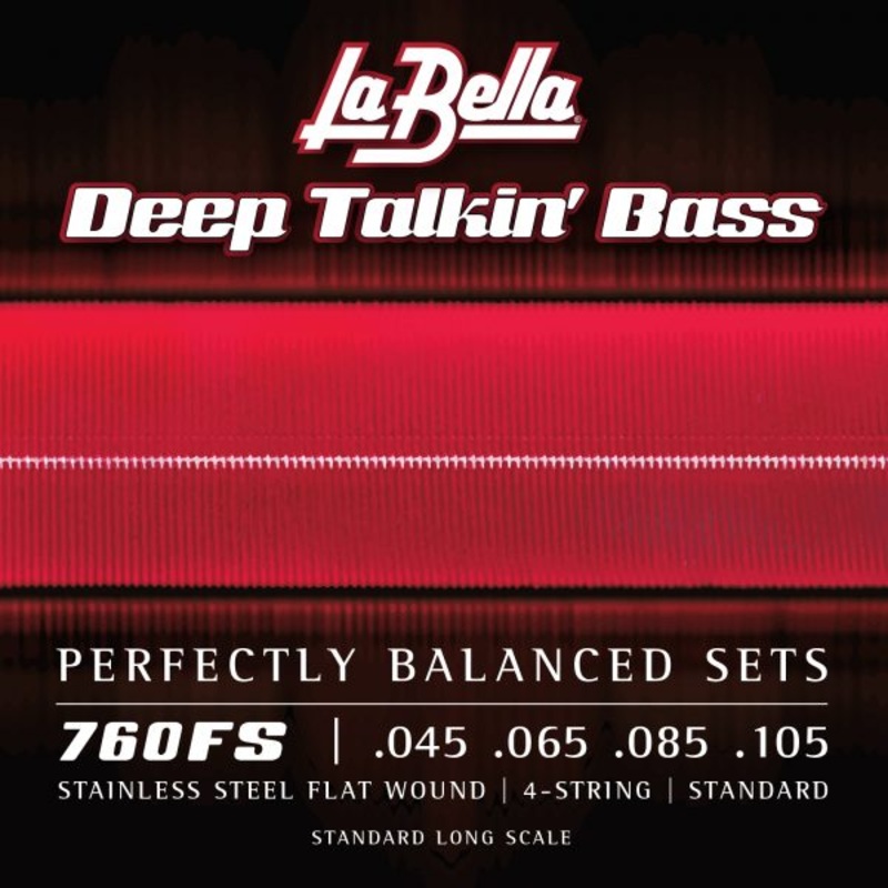 la-bella-bass-760fs-dtb-flatwound-bass-strings-standard-45-105 La Bella Bass 760FS DTB Flatwound Bass Strings - Standard 45-105