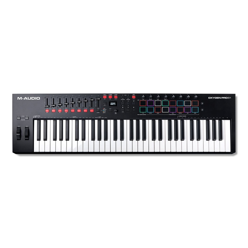 m-audio-oxygen-pro-61-61-note-usb-controller-keyboard M-Audio Oxygen Pro 61: 61 Note USB Controller Keyboard