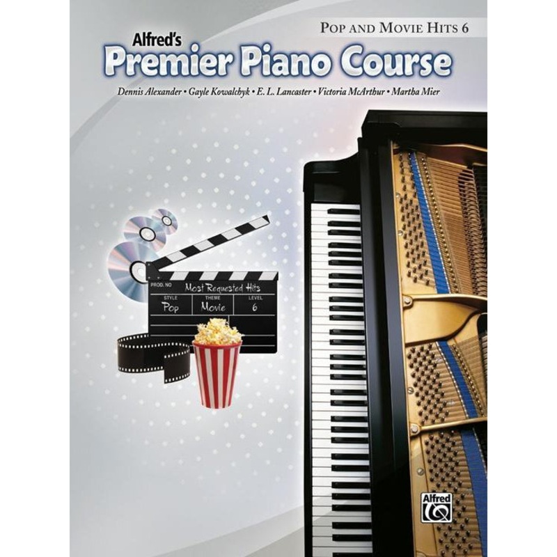 alfred-s-basic-premier-piano-course-pop-movie-hits-6 Alfred's Basic Premier Piano Course: Pop & Movie Hits 6