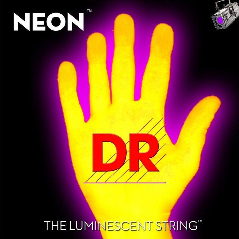 dr-neon-electric-string-set-yellow-011-050 DR Neon Electric String Set, Yellow, .011-.050