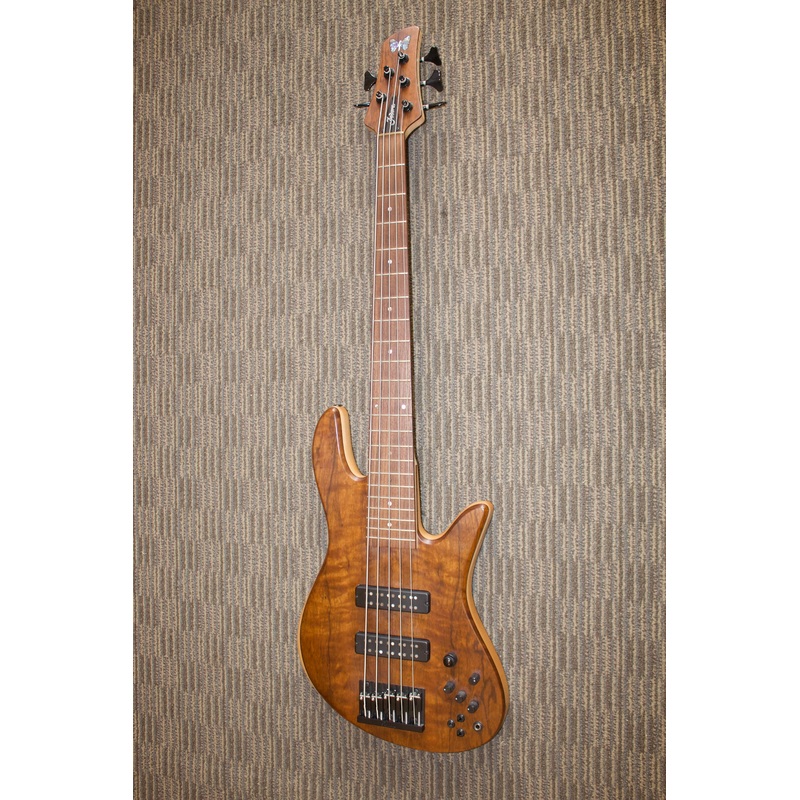 fodera-emperor-5-string-deluxe-bass-2018 Fodera Emperor 5 String Deluxe Bass (2018)