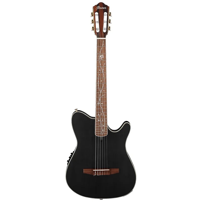 ibanez-tod10n-tim-henson-signature-nylon-acoustic-electric-guitar-black Ibanez TOD10N Tim Henson Signature Nylon Acoustic-electric Guitar - Black