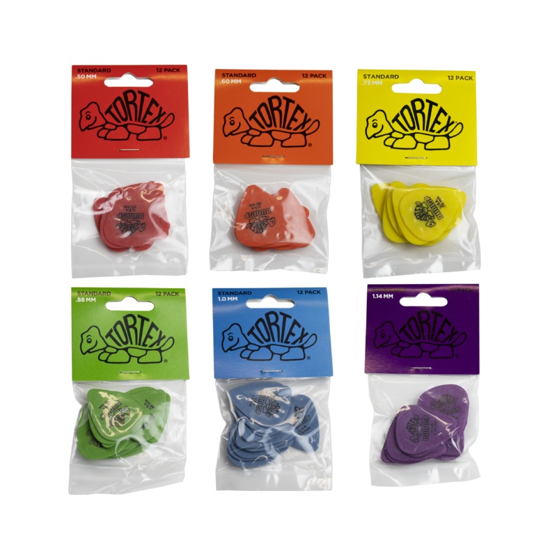 jim-dunlop-picks-tortex-standard-players-pack-12 Jim Dunlop Picks Tortex Standard, Players Pack 12
