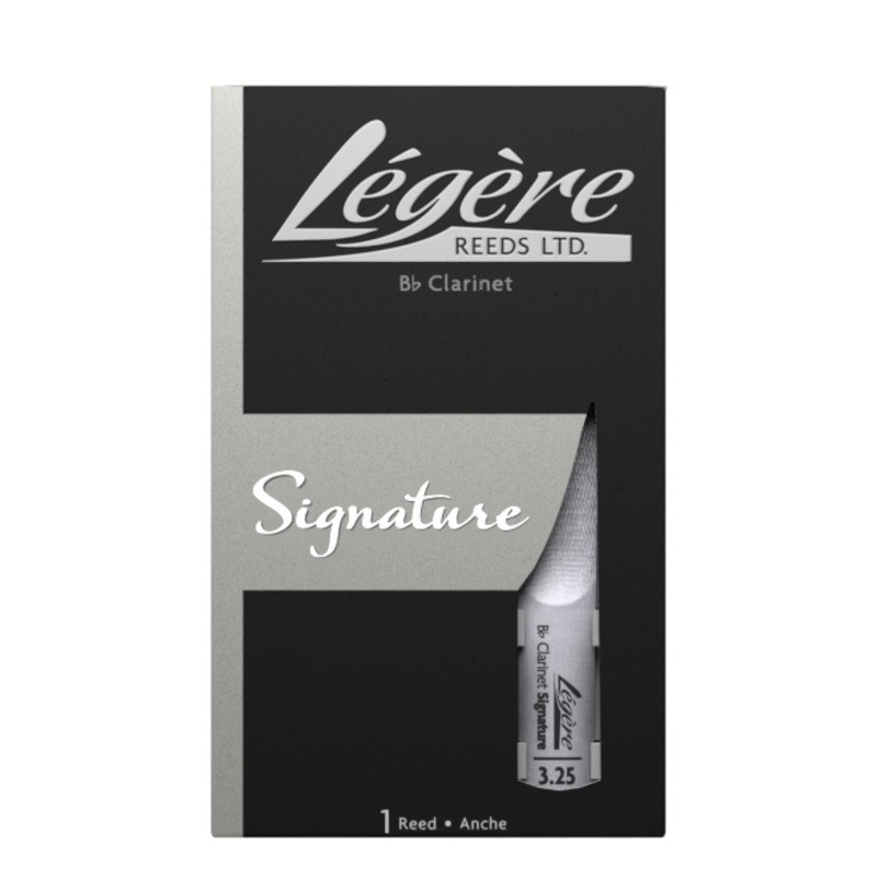 legere-signature-series-bb-clarinet-reed-grade-3-25 Legere Signature Series Bb Clarinet Reed - Grade 3.25