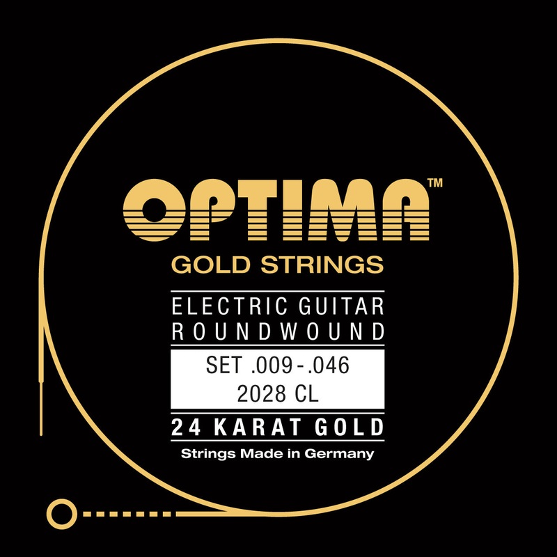 optima-gold-electric-guitar-string-set-gold-009-046 Optima Gold Electric Guitar String Set, Gold, .009-.046