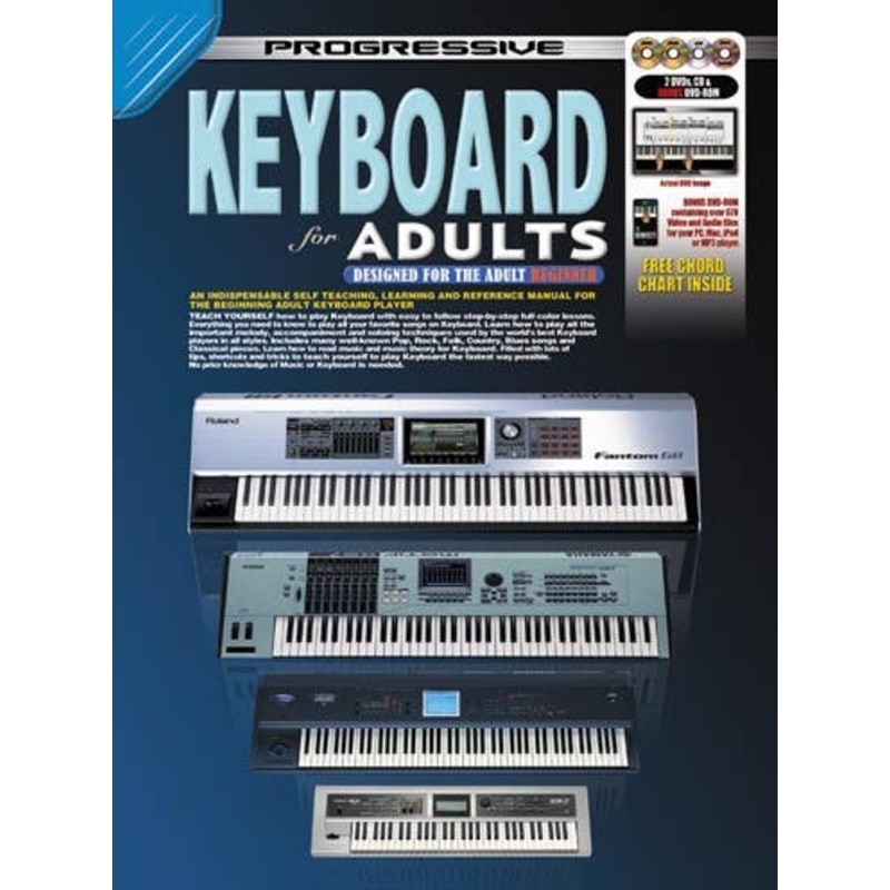 progressive-keyboard-for-adults-bk-dvd-cd-11808 Progressive Keyboard For Adults Bk/Dvd/Cd 11808