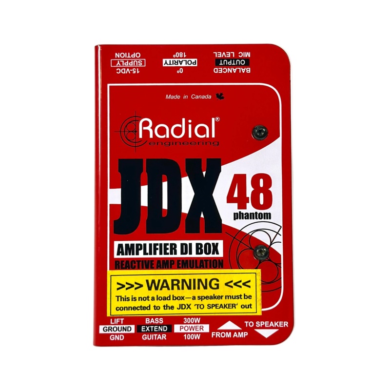 radial-jdx48-amplifier-di-box Radial JDX48 Amplifier DI Box