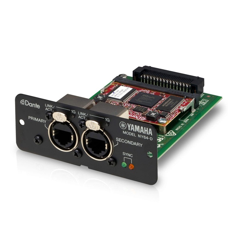 yamaha-ny64-d-dante-digital-interface-card-for-tf-mixers Yamaha NY64-D Dante Digital Interface Card for TF Mixers