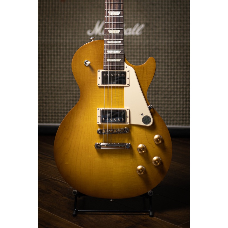 gibson-les-paul-tribute-electric-guitar-satin-honeyburst Gibson Les Paul Tribute Electric Guitar - Satin Honeyburst