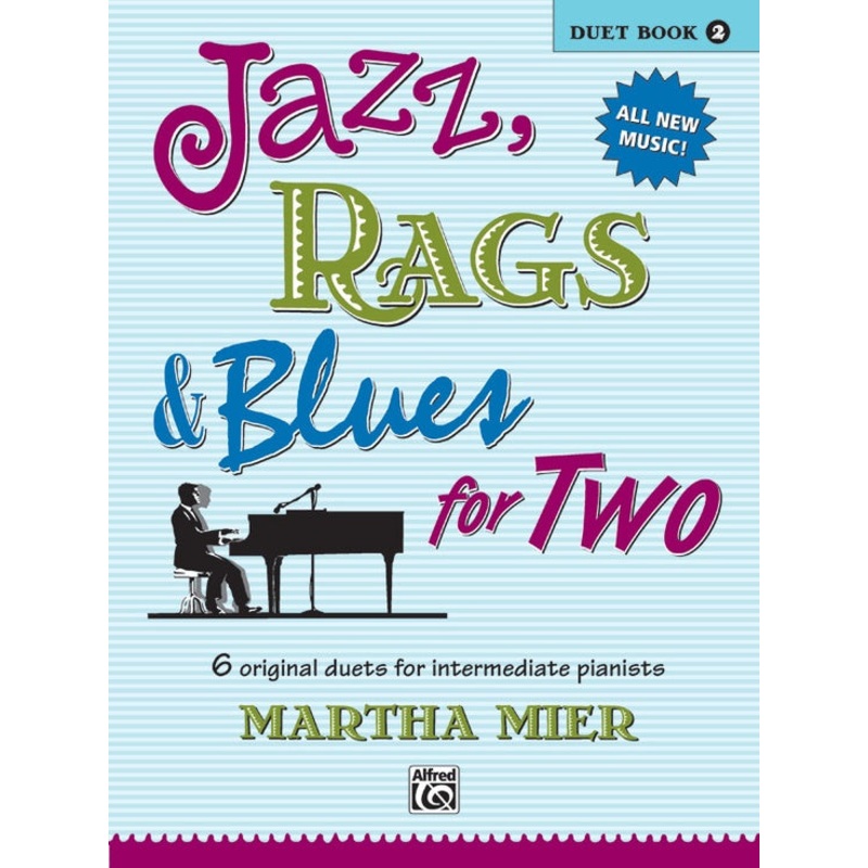 jazz-rags-and-blues-for-two-book-2-piano-mier Jazz, Rags, and Blues for Two Book 2 - Piano - Mier
