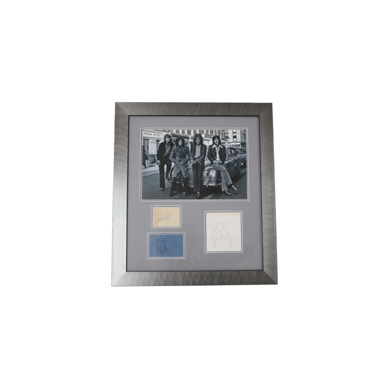 led-zeppelin-autograph-display Led Zeppelin Autograph Display