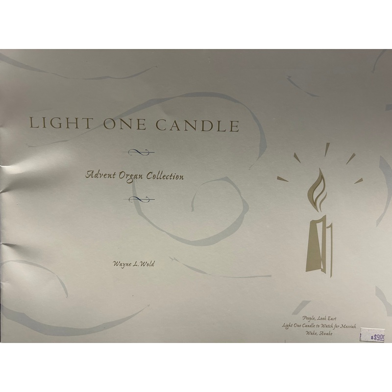 light-one-candle-advent-organ-collection Light One Candle - Advent Organ Collection