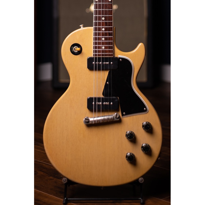 1956-gibson-les-paul-special-electric-guitar-tv-yellow 1956 Gibson Les Paul Special Electric Guitar - TV Yellow