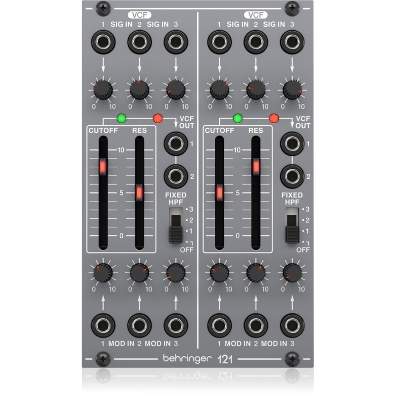 behringer-121-analog-dual-vcf-eurorack-module Behringer 121 Analog Dual VCF Eurorack Module