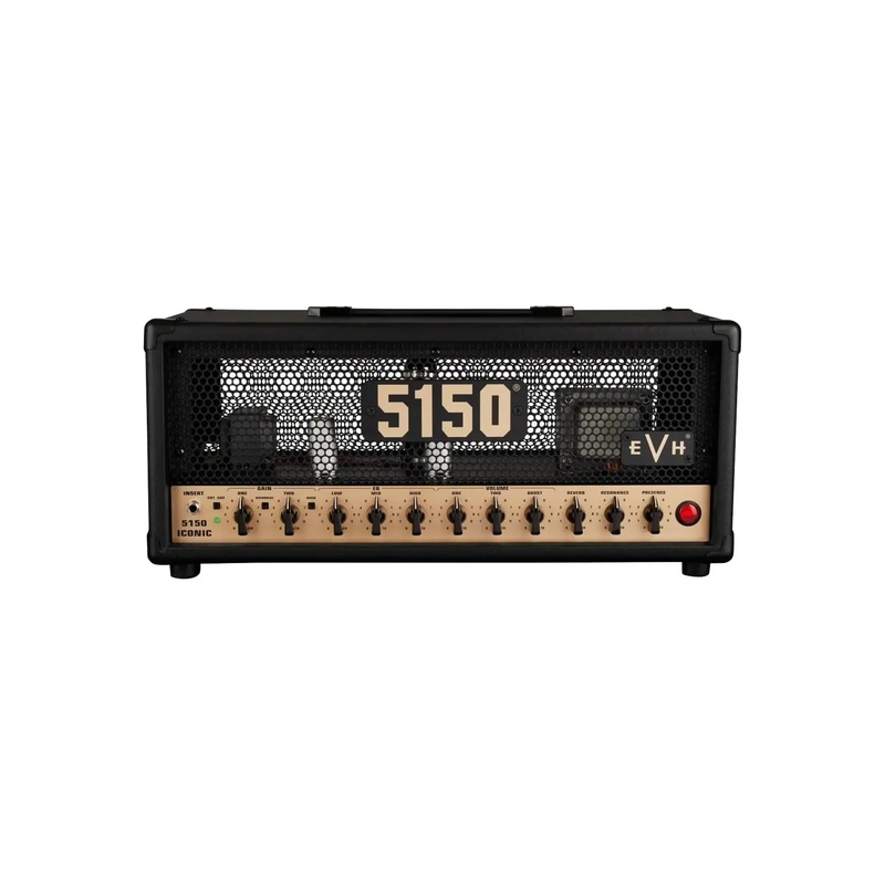 evh-5150-iconic-series-15w-el34-head-black EVH 5150 Iconic Series 15W EL34 Head, Black