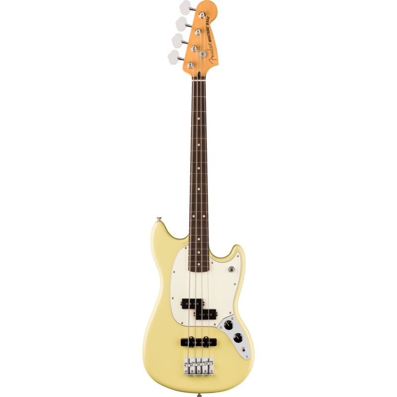 fender-player-ii-mustang-bass-pj-hialeah-yellow Fender Player II Mustang Bass PJ - Hialeah Yellow