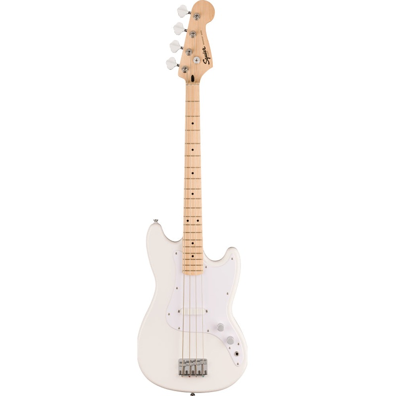 fender-squier-bronco-arctic-white-bass-guitar Fender Squier Bronco Arctic White Bass Guitar