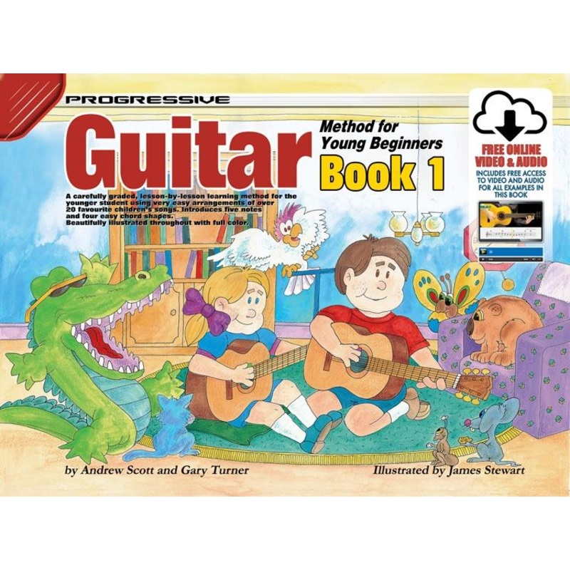 progressive-guitar-method-for-young-beginners-book-1-book-oa Progressive Guitar Method for Young Beginners Book 1 Book/OA
