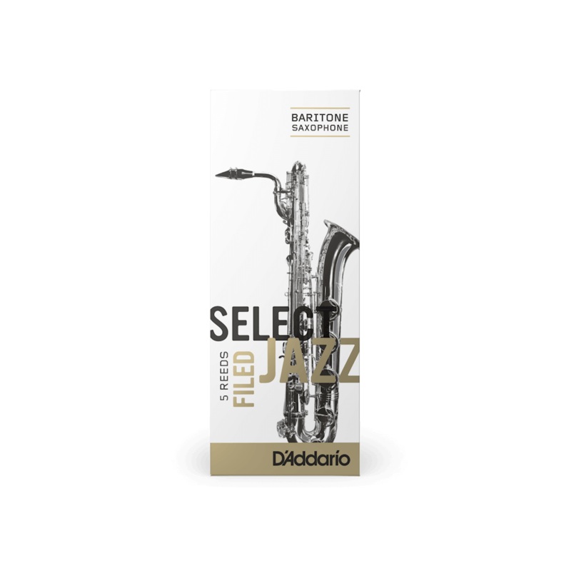 rico-select-baritone-sax-reed-filed-2h-5-pack Rico Select Baritone Sax Reed - Filed 2H - 5 pack