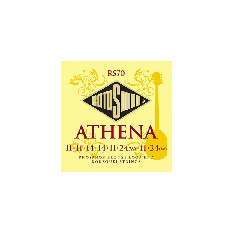 rotosound-rs70-athena-phosphor-bronze-loop-end-8-string-bouzouki Rotosound RS70 Athena Phosphor Bronze Loop End 8 String Bouzouki